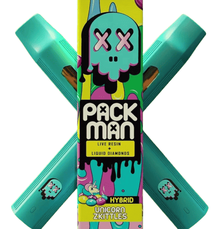 Pac Man Carts Unicorn Zkittles Disposable