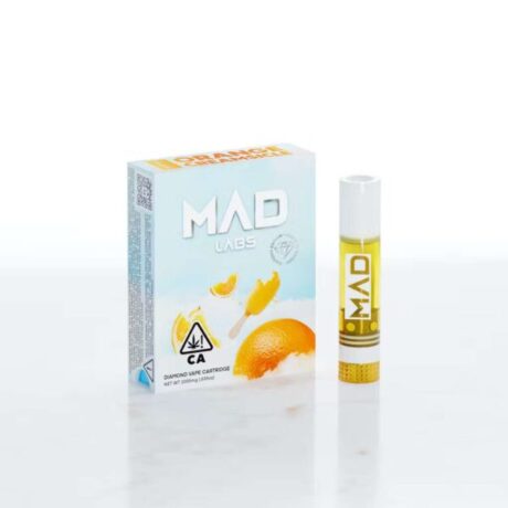 Mad Labs Flavors Diamond Cartridge 1G – Orange Creamsicle