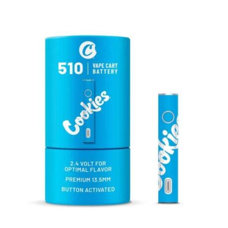 Cookies 510 Vape Cart Battery Blue