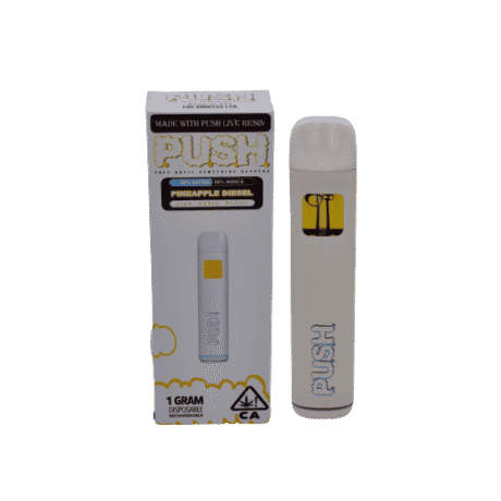 Push Disposable Pods Live Resin Pineapple Diesel