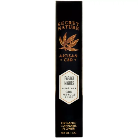 Secret Nature Papaya Nights Indoor CBD Hemp Flower