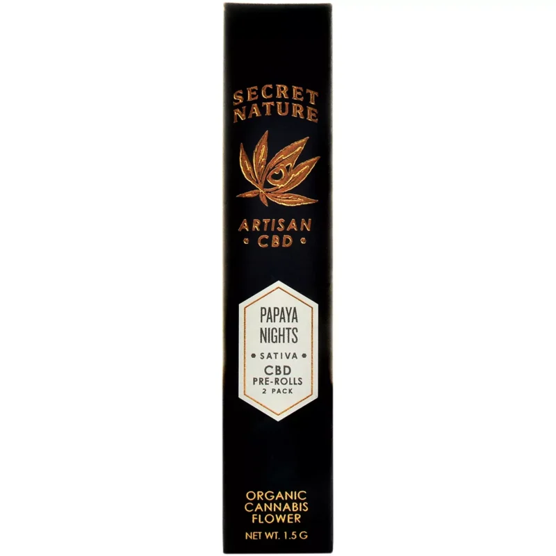 Secret Nature Papaya Nights Indoor CBD Hemp Flower