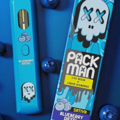 Pacman Disposable Blue Airheadz ( HYBRID)