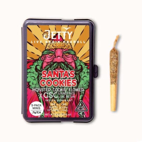 Jetty Extracts: GSC x Peanut Butter Breath UNREFINED Live Resin Infused Preroll Single (1.2g)