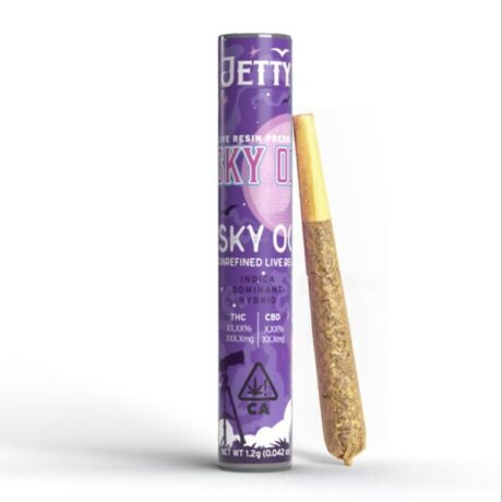 Jetty Extracts: GSC x Peanut Butter Breath UNREFINED Live Resin Infused Preroll Single (1.2g)