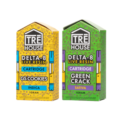 Tre House Delta-8 Live Resin Cartridge 1G