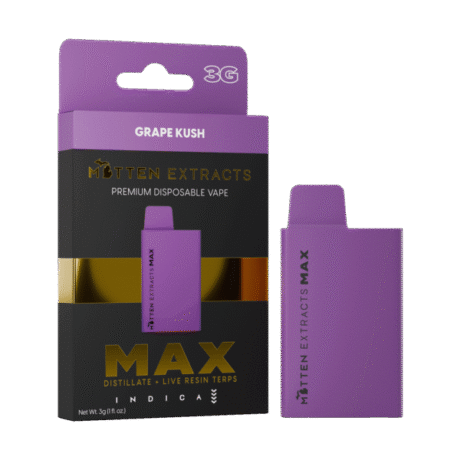 Grape Kush MAX Disposable Vape 3g