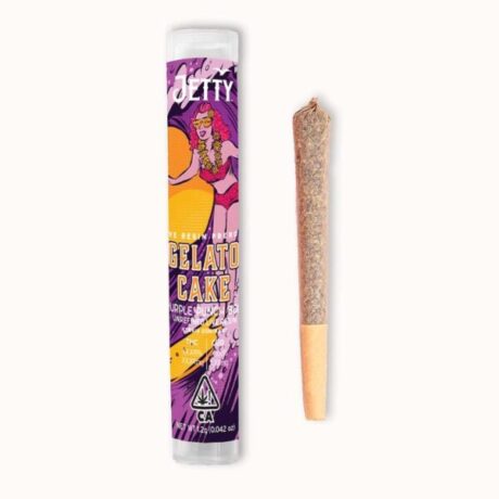 Jetty Extracts: GSC x Peanut Butter Breath UNREFINED Live Resin Infused Preroll Single (1.2g)