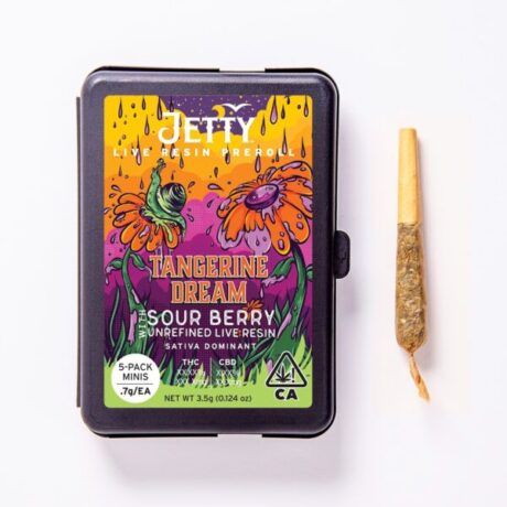 Jetty Extracts: GSC x Peanut Butter Breath UNREFINED Live Resin Infused Preroll Single (1.2g)