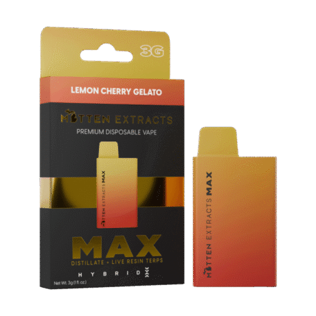 Lemon Cherry Gelato MAX Disposable Vape 3g