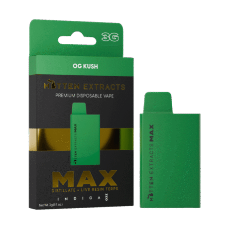 OG Kush MAX Disposable Vape 3g