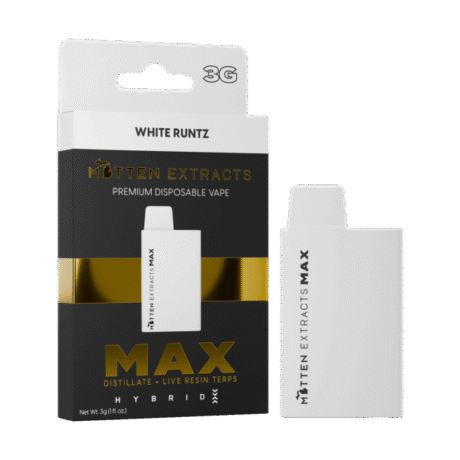 White Runtz MAX Disposable Vape 3g
